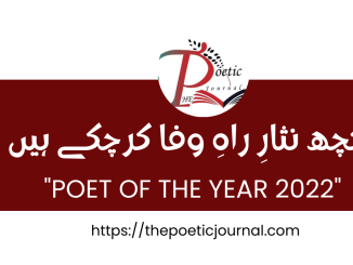 Poet of The Year 2022 Competition